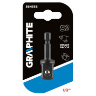 Adapter z 1/4' HEX na 1/2' Kwadrat