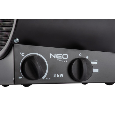 Elektrisk industriell värmefläkt 3 kW