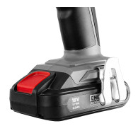 Borrskruvdragare Energy+ 18V, Li-Ion, avtagbart handtag 10 mm, 2 batterier 2Ah, laddare, väska