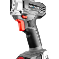 Borrskruvdragare Energy+ 18V, Li-Ion, avtagbart handtag 10 mm, 2 batterier 2Ah, laddare, väska
