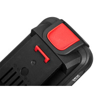 Borrskruvdragare Energy+ 18V, Li-Ion, avtagbart handtag 10 mm, 2 batterier 2Ah, laddare, väska