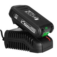 Borrskruvdragare Energy+ 18V, Li-Ion, avtagbart handtag 10 mm, 2 batterier 2Ah, laddare, väska