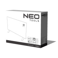 Elektrisk konvektorelement 1000W, IP24