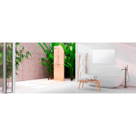 Elektrisk konvektorradiator 1500W, IP24, WIFI