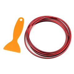 AG679 Dekorativ list 5m röd