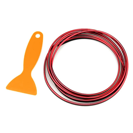 AG679 Dekorativ list 5m röd