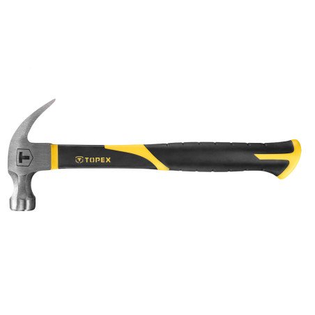 Snickarhammare, 450 g, handtag av glasfiber