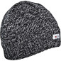 Mössa i svart melange med Thinsulate-foder, Lahti.