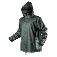Regnjacka i PU/PVC, EN 343, storlek L.