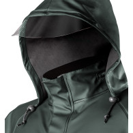 Regnjacka i PU/PVC, EN 343, storlek XL.