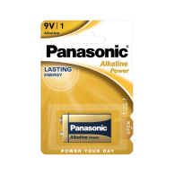 Alkaliskt batteri Panasonic BRONZE LR9V 1 st/fp.