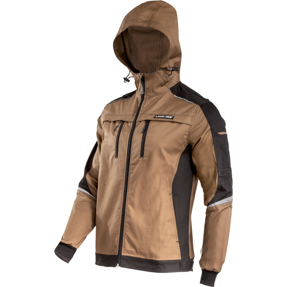 Tröja i brun-svart, '2xl', ce, lahti Tröja i brun-svart, '2xl', ce, lahti
