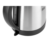 Vattenkokare med vattentemperaturindikator, TEESA, rostfritt stål, 2200W, 1,7L