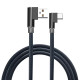 KK21P USB-USB C typ C USB-C vinklad kabel