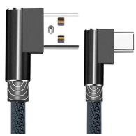 KK21P USB-USB C typ C USB-C vinklad kabel