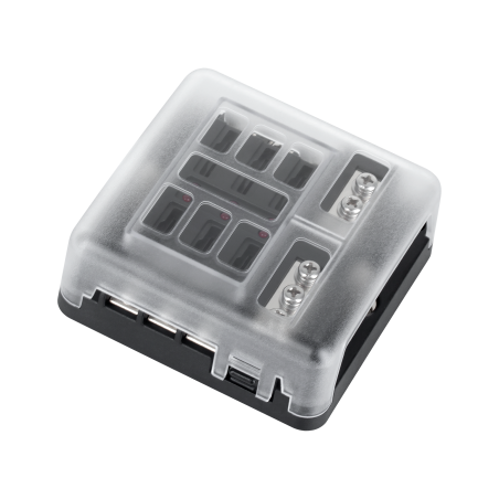 Säkringsbox FB-6 med negativ skena och LED