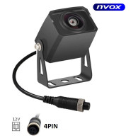 Bilbackskamera AHD 135 grader 4-pin quad CCD Sony IP68 12V