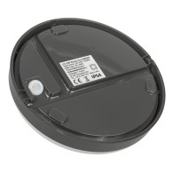 LED-lampa Maclean, Vägg- eller takmonterad, Grå färg, 1100 lm, 15 W, IP54, Naturligt vitt ljus (4000K), MCE342