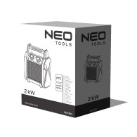 Nagrzewnica elektryczna ceramiczna PTC, 2kW nowy model