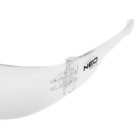 Skyddsglasögon, vita linser, motståndsklass F