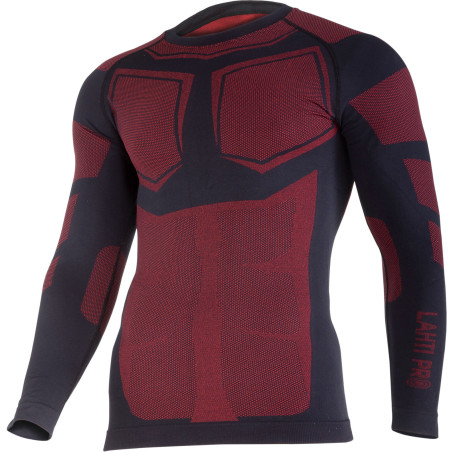 Termoaktiv tröja svart-röd, 's/m', ce, Lahti