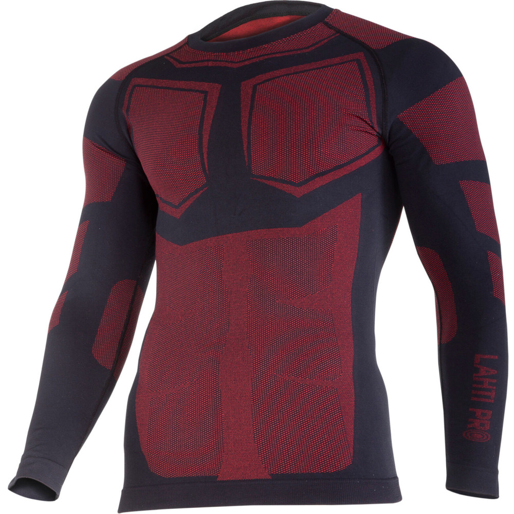 Koszulka termoaktywna czarno-czerwona, '2xl/3xl', ce, lahti Koszulka termoaktywna czarno-czerwona, '2xl/3xl', ce, lahti