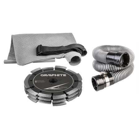 Slipmaskin 2400W, skiva 150 x 22.2 mm, väska