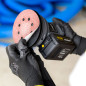 Excentrisk slipmaskin med batteri 20V