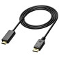 HD39 Kabel displayport till hdmi 1.8m 4k