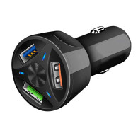 PLS34H Bil laddare 3xusb qc