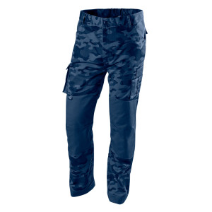 Arbetsbyxor CAMO Navy, storlek XS