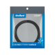 Magnetisk 3-i-1 USB-kabel microUSB, USB-C, Lightning 100 cm svart