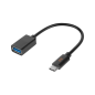Adapter USB-kontakt A 3.0 - C-kontakt OTG REBEL 15 cm