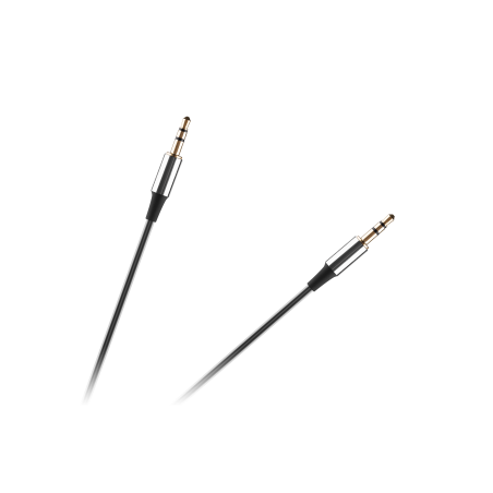 Ljudkabel Jack 3.5 hane - hane REBEL spiral 100 cm