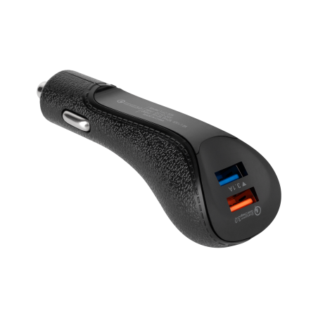 Bil laddare REBEL 2xUSB 5100mA 15W med Quick Charge 3.0-funktion