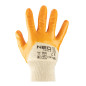 Arbetshandskar, bomull, delvis täckta med nitril, 4111X, storlek 8