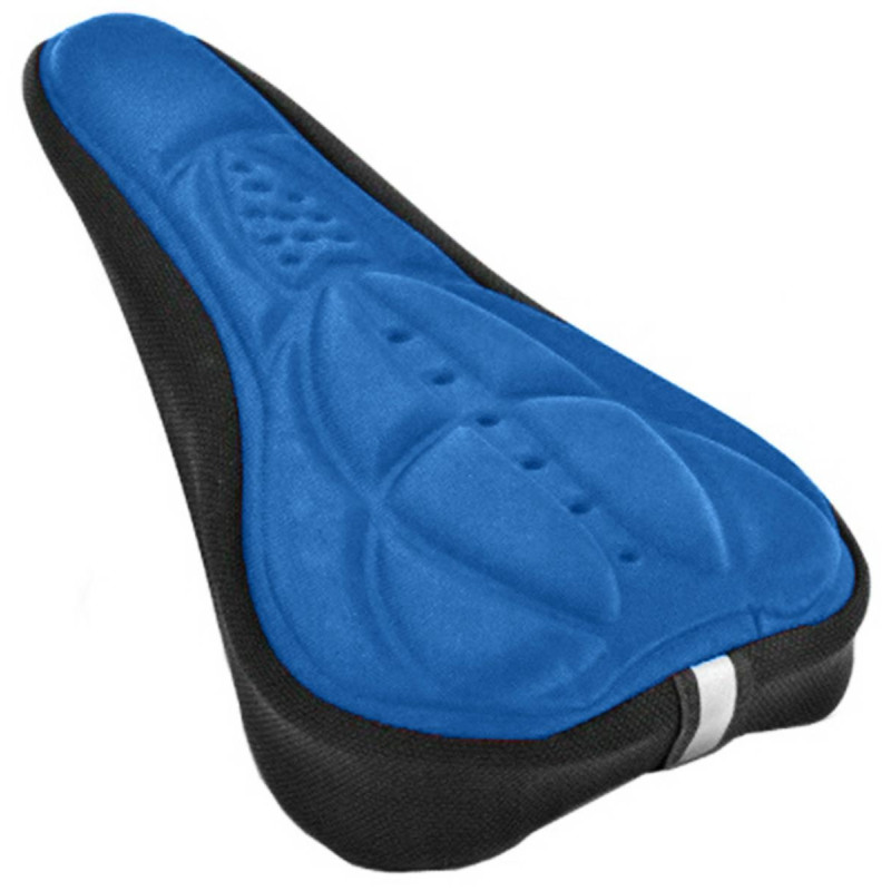 Gelöverdrag för sadel blå
