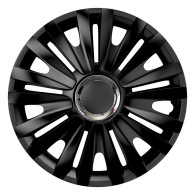 Hjulkapsel svart royal rc 16 tum