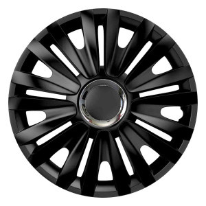 Hjulkapsel svart royal rc 16 tum
