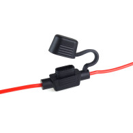 Säkringshållare miniuttag med 30 cm kabel amio-02336
