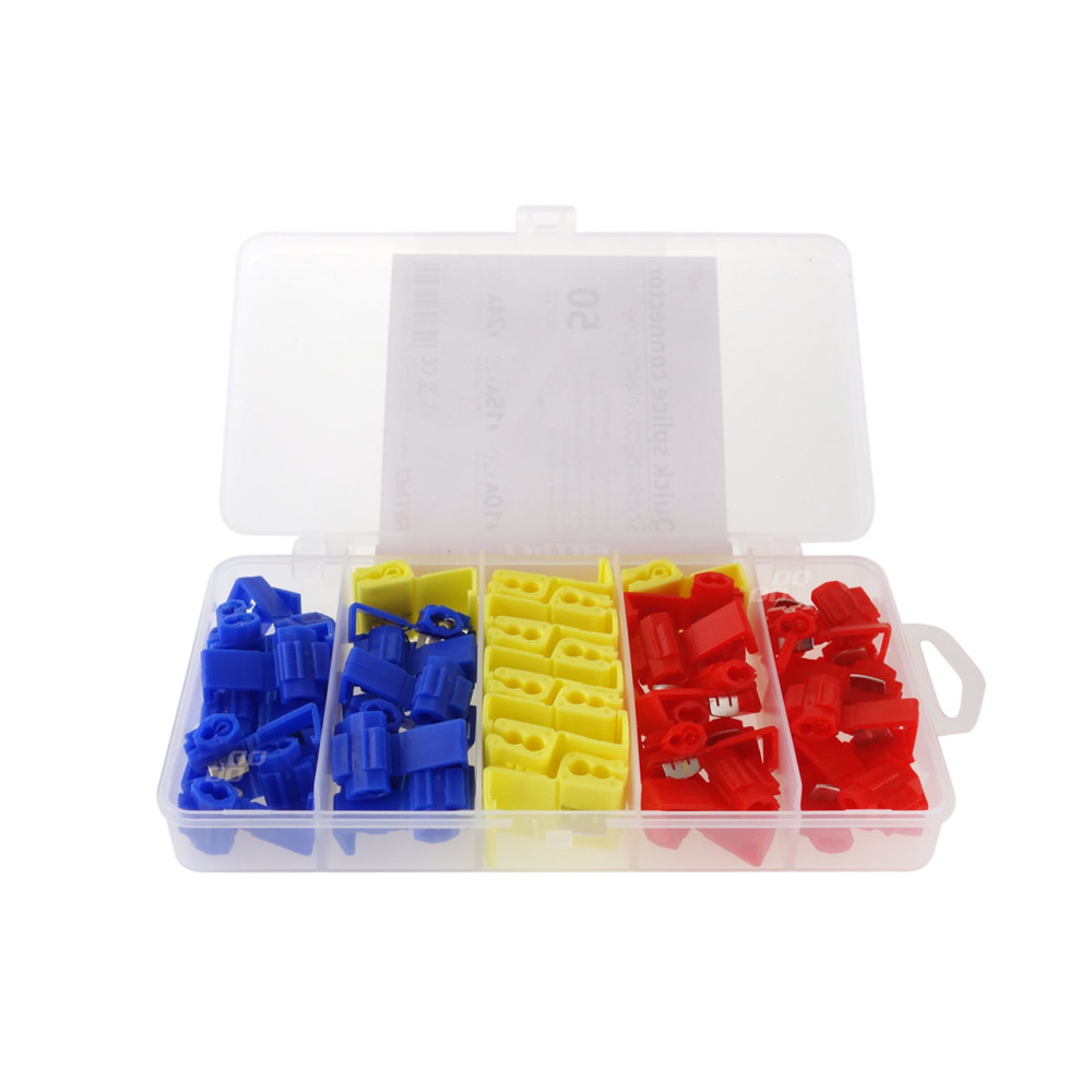 Snabbkopplingar elektriska set komplett 50 st. amio-02346