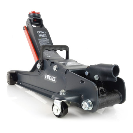 Hydraulisk lågprofildomkraft groda 2,5 ton 2500 kg ce amio-02501