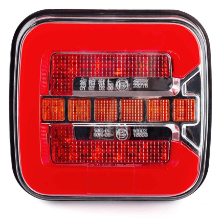 Bakljusenhet LED RCL-08-LR dynamisk vänster höger AMIO-02373