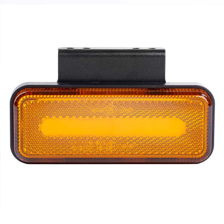 Lampa kontur-LED OM-02-O rektangulär orange AMIO-02376
