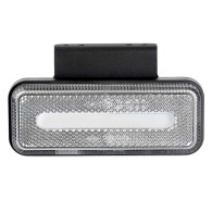 Lampa med LED-kontur OM-02-W, rektangulär vit AMIO-02377.