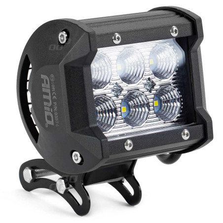 Arbetslampa halogen LED-strålkastare AWL17 6LED 12V 24V AMIO-02431