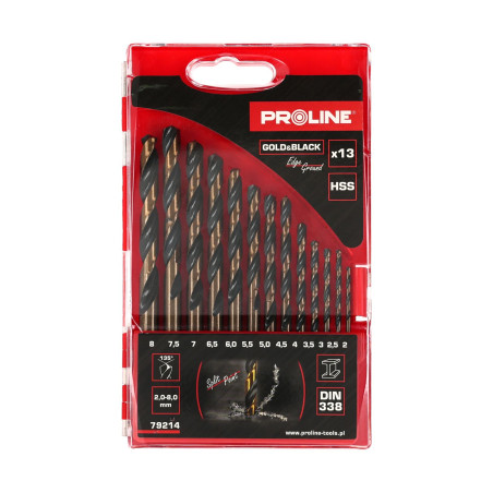 Borror för metall HSS DIN338 slip.kr.st.13(2-8mm) proline

Let me know if you need help with anything else!