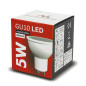 LED-lampa Maclean, GU10, 5W, 220-240V~, 50/60Hz, neutral vit färg, 4000K, 400 lumen, MCE435 NW