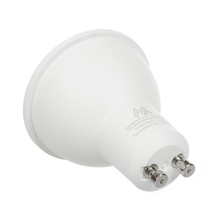 LED-lampan Maclean, GU10, 7W, 220-240V~, 50/60Hz, neutral vit färg, 4000K, 490 lumen, MCE437 NW