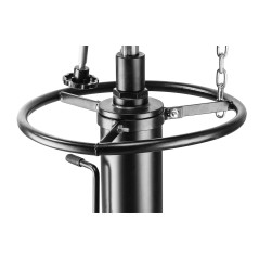 Lyft för växellådan med fästplattan